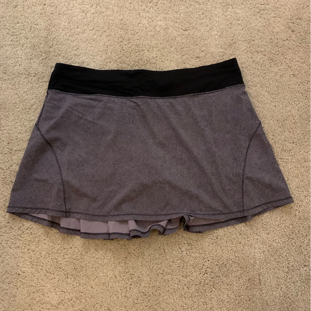 Purple Lululemon tennis skirt